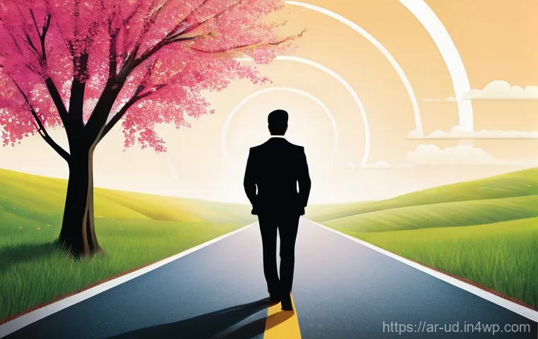 긍정심리학의 적용을 통한 진로 상담 - **"A vibrant and diverse young professional, possibly in their late 20s or early 30s, stands confide...